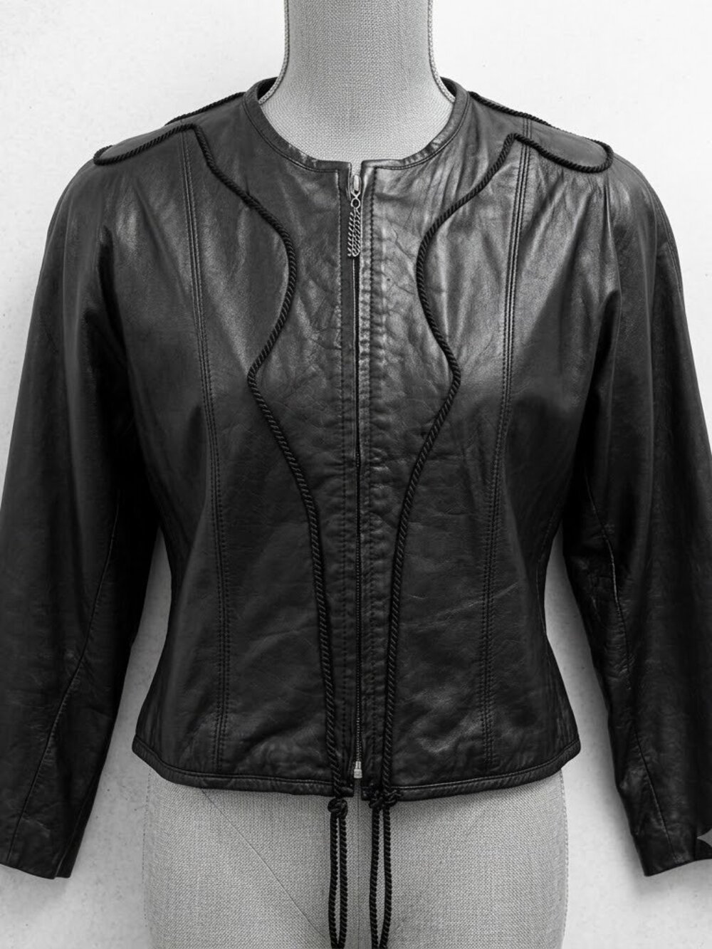 Leather Moto Jacket